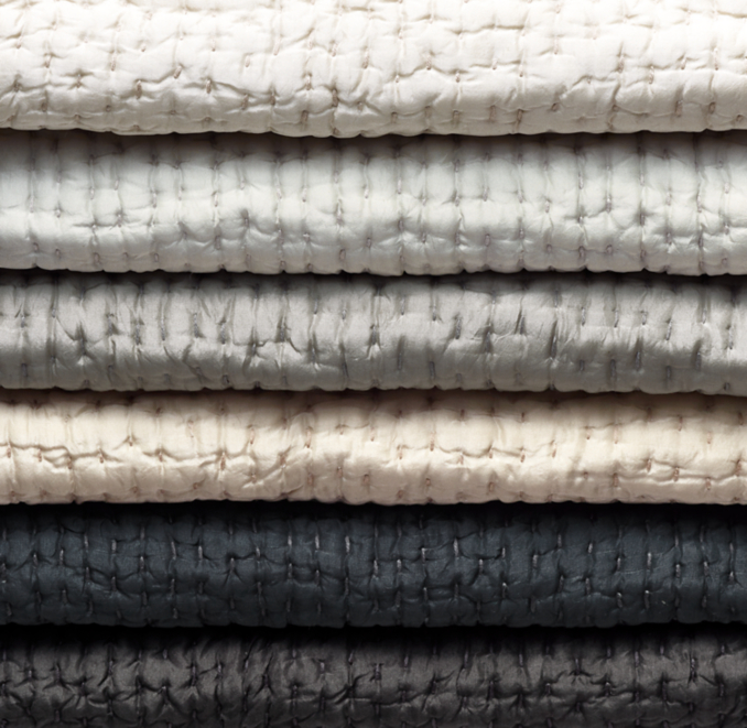 Silk Pick Stitch Quilt Swatch