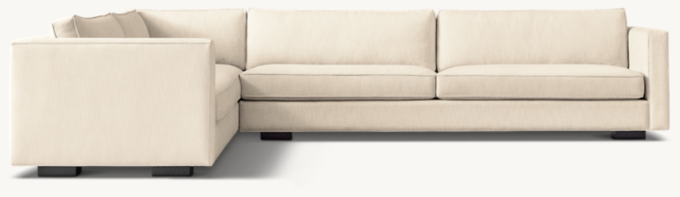 Maddox Slim-Arm Left-Arm L-Sectional 