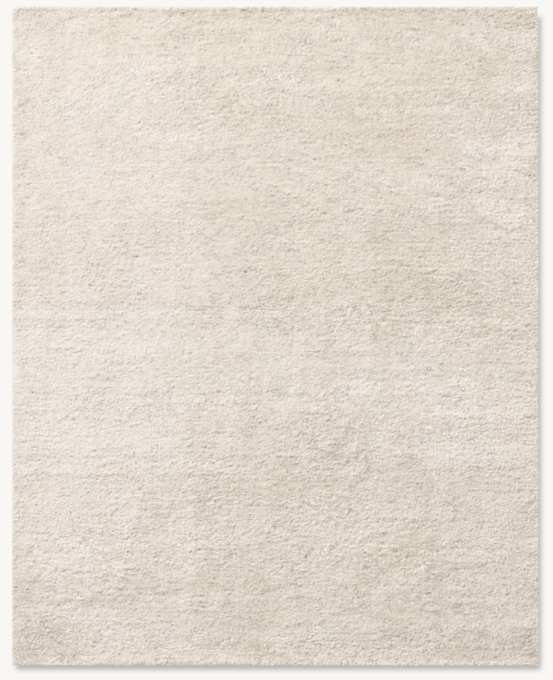 Overhead view of Iman Wool Rug - Made-To-Order - Round 