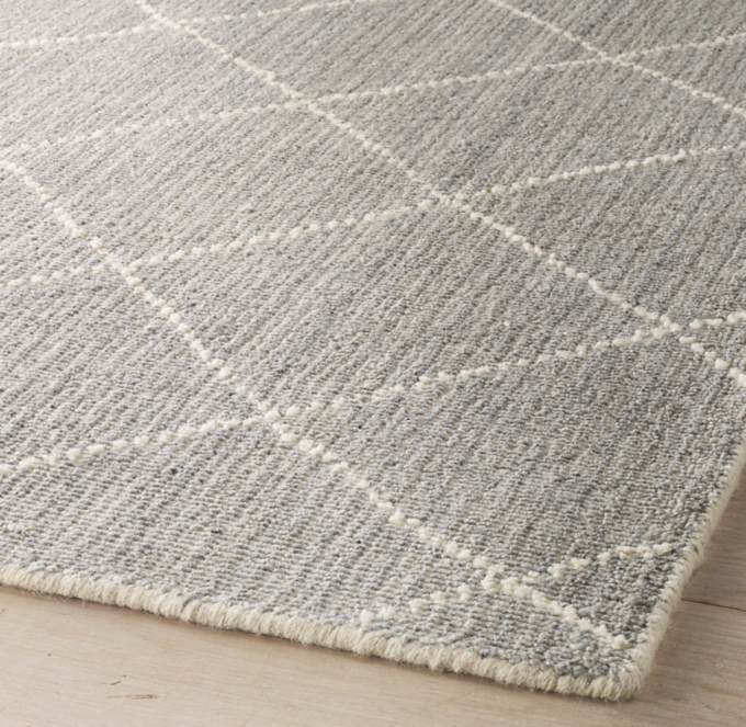 Reina Diamond Wool Rug