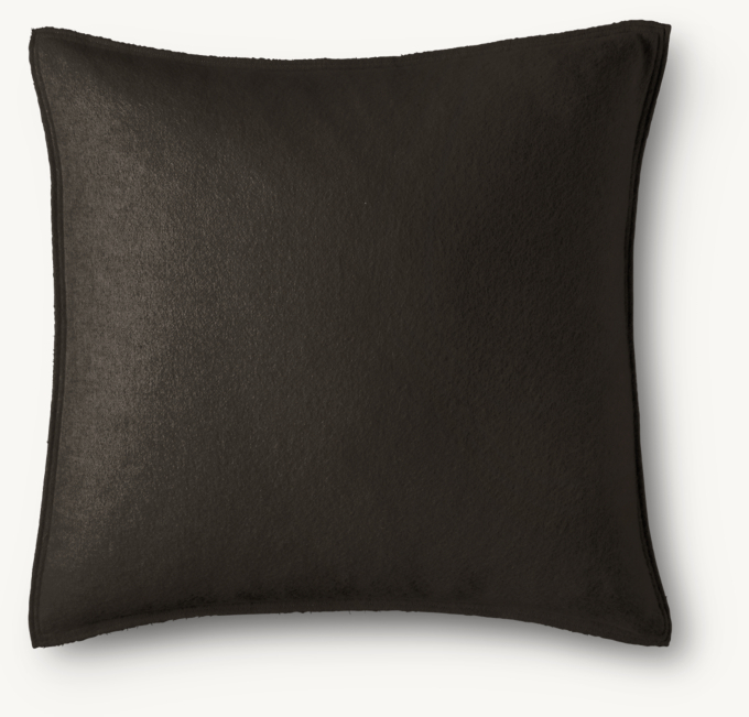 Overhead view of Cashmere Pillow Cover - Square 