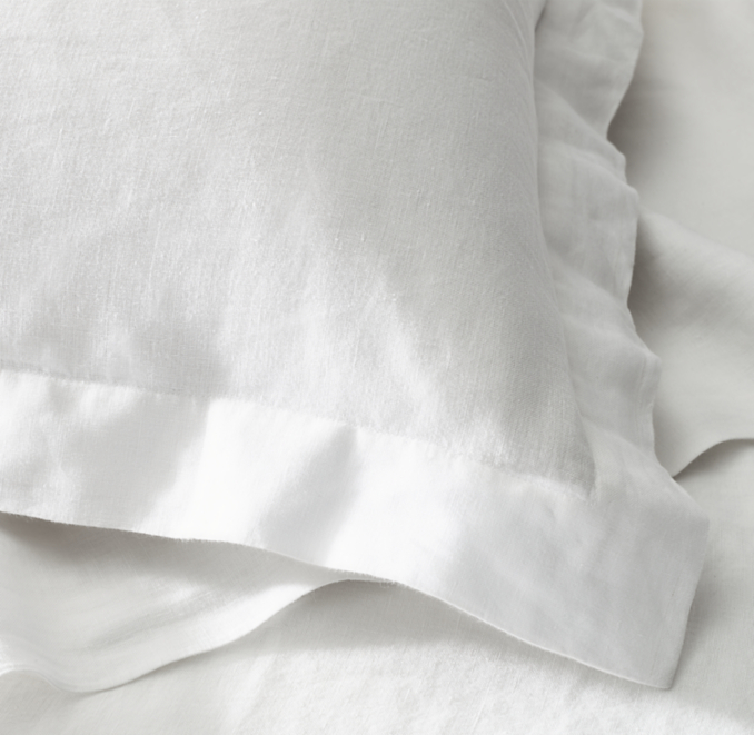 Stonewashed Belgian Linen Bedding Collection