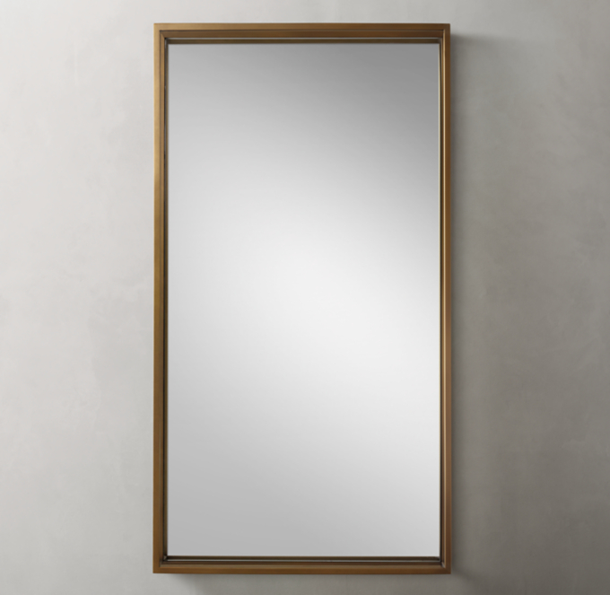 Metal Box Frame Mirror