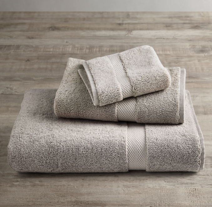 802-Gram Turkish Cotton Towel Set | RH Mist