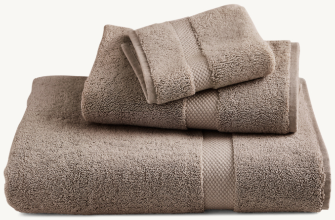 RH - 802-Gram Turkish Cotton Towel Set - Latte