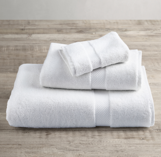 RH Monogrammed 802-Gram Turkish Cotton Towel Set