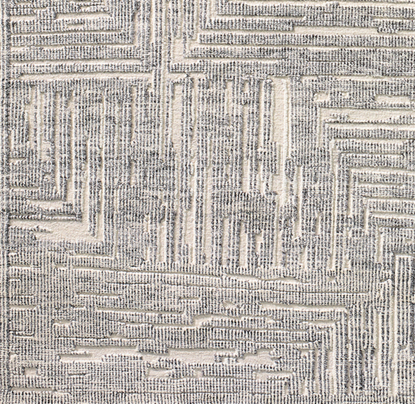 Labirinto Hand-Knotted Wool Rug Swatch