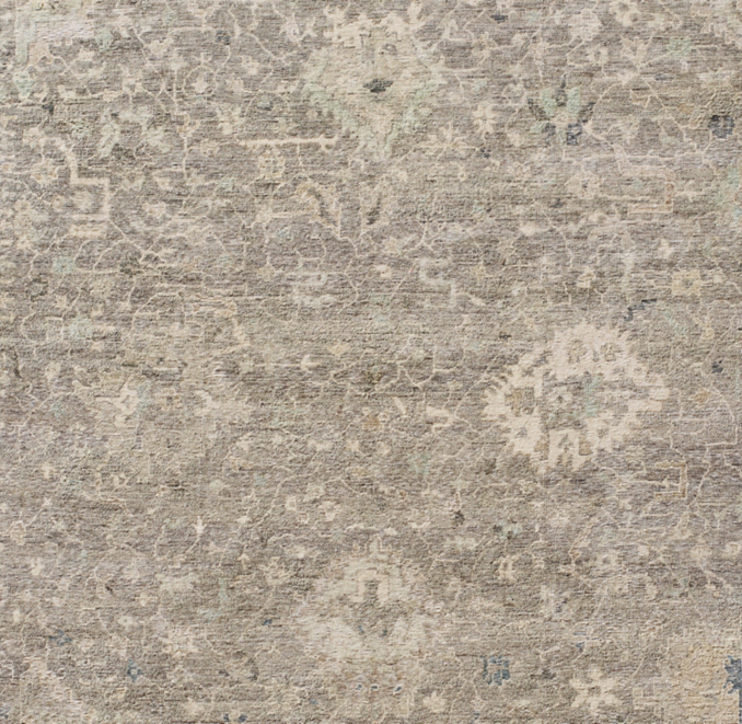 Arbora Wool Rug - Made-to-Order - Round | RH