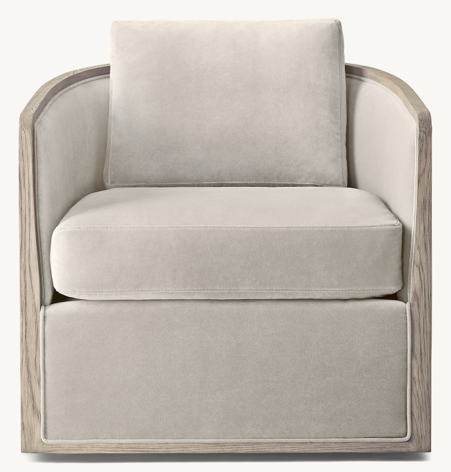 Rh dixon 2024 swivel chair