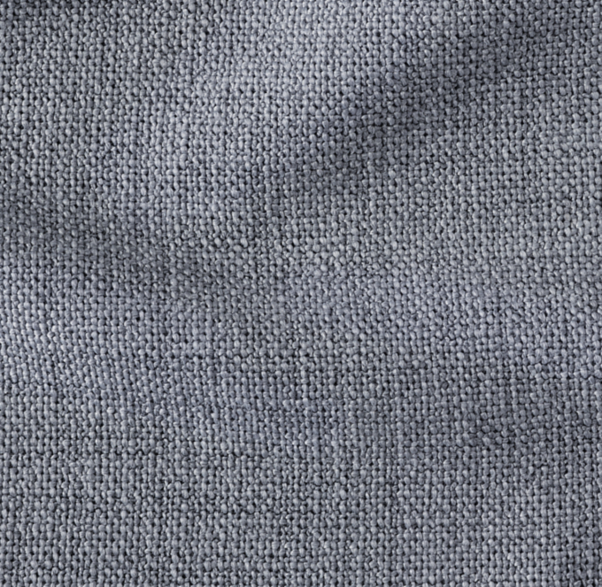 Italian Basket high quality Weave: Graphite, Fabric by Restoration Hardware (Price For Entire Remnant, Not per Yard!)