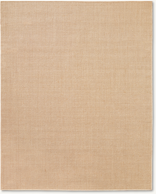 Overhead view of Custom Talara Sisal Rug - Cut-To-Order 