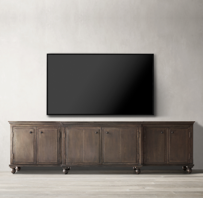 Annecy MetalWrapped Panel Large Media Console