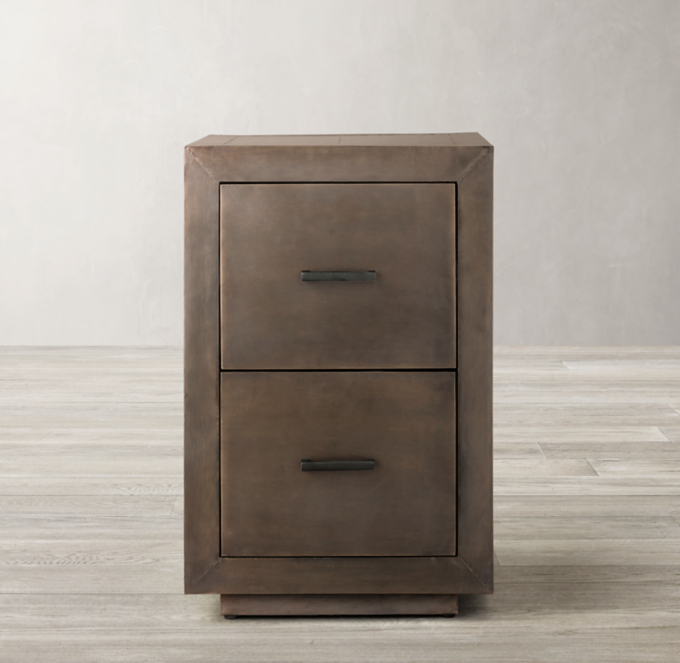 La Salle Metal Wrapped 2 Drawer Wide File Cabinet