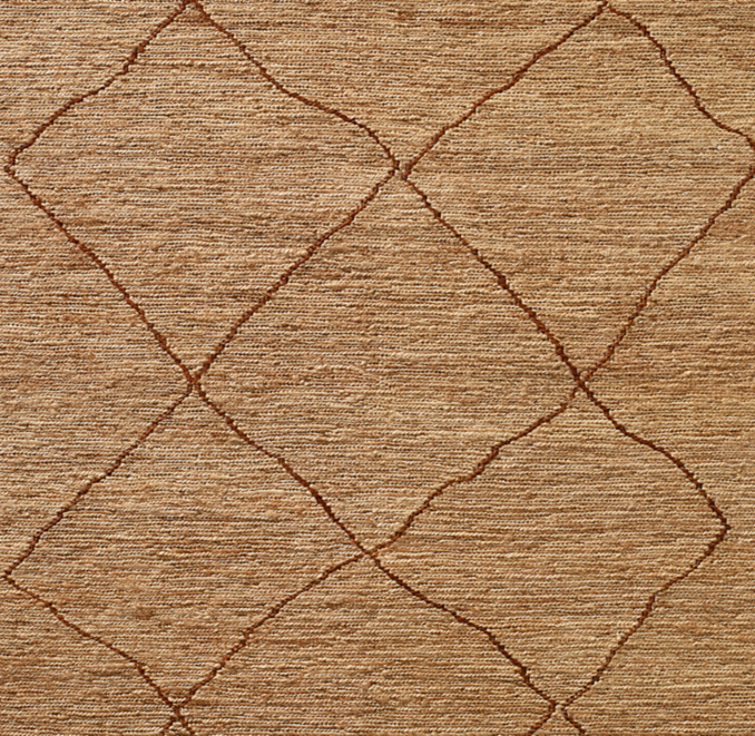 Ambar HandKnotted Jute Rug Swatch