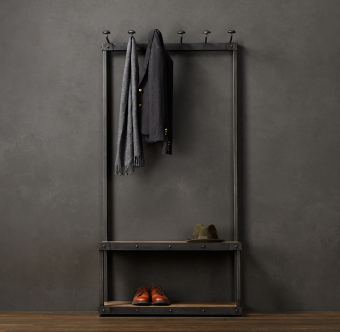 Coat Rack Bench 3