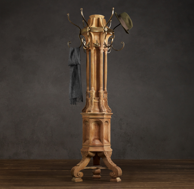 1920s Belgian Hall Tree | RH