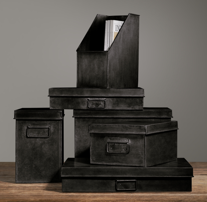 Front view of Industrial Metal Office Storage Collection 