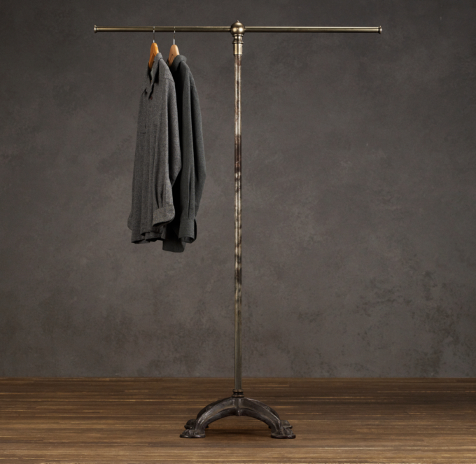 coat rack in store