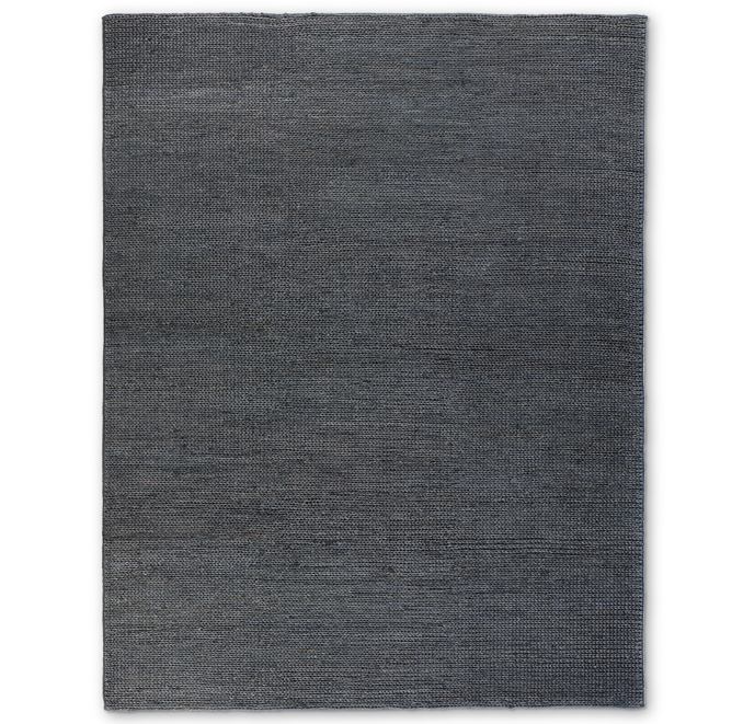 HandBraided Jute Rug Navy