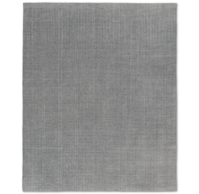 Overhead view of Distressed Wool Rug 