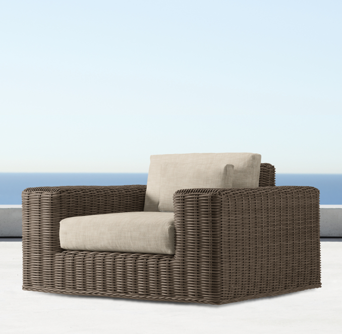 Majorca Luxe Swivel Lounge Chair