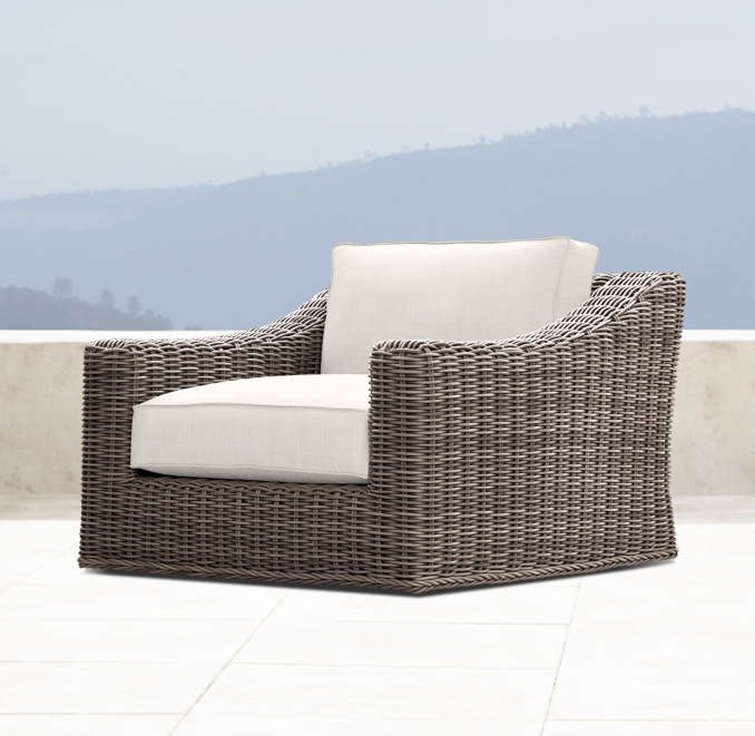 Provence Luxe Swivel Lounge Chair
