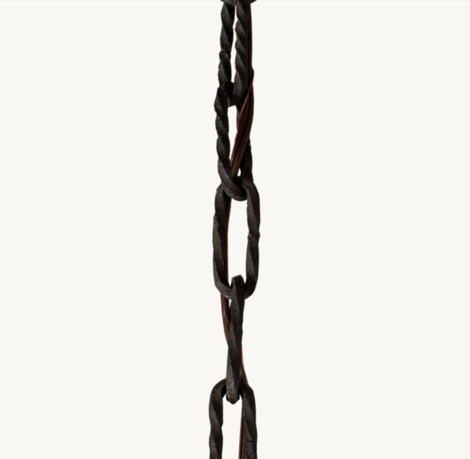 Vintage Birdcage Chandelier Extension Chain