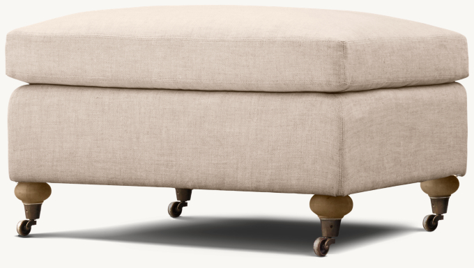 Shown in Sand Classic Belgian Linen.