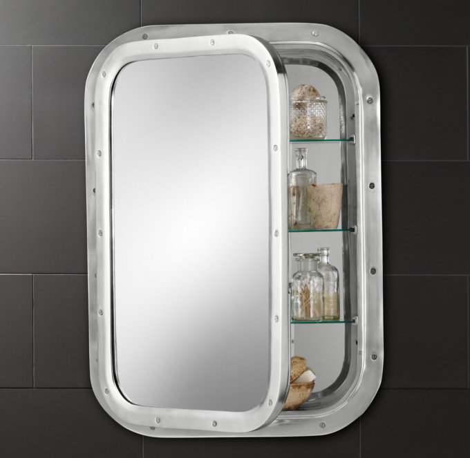 Submarine Inset Medicine Cabinet