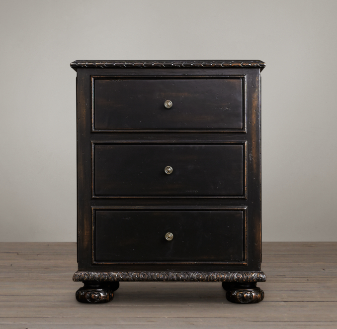 French Empire 24" Closed Nightstand