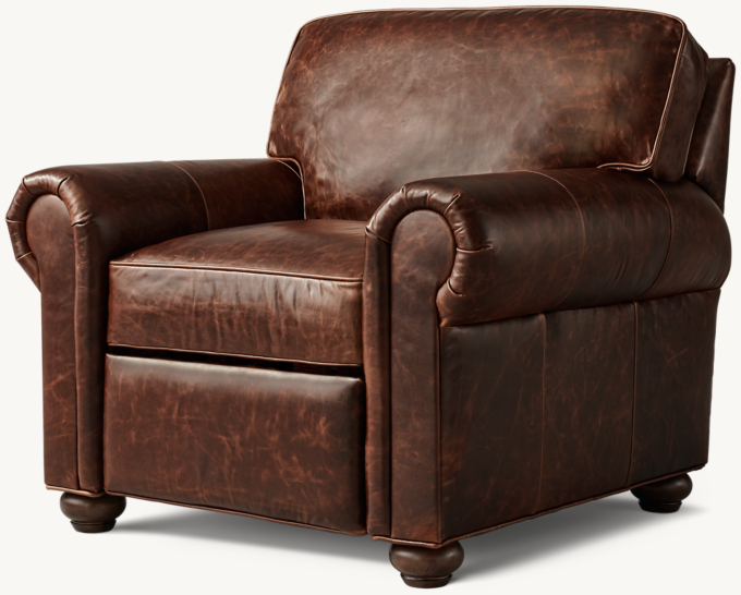 Rh leather recliner sale