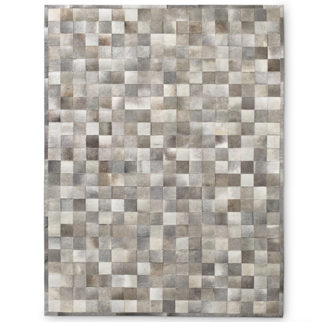 Potrero Hide Patchwork Rug