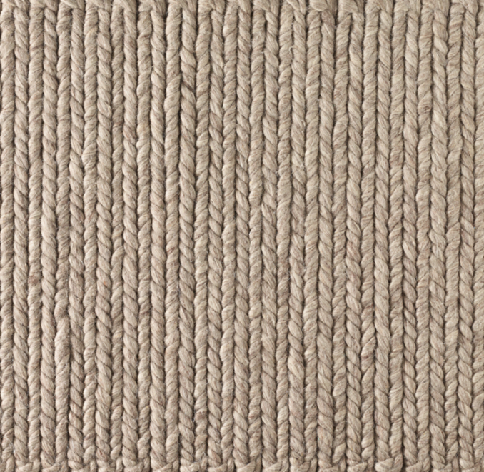 Tala Chunky HandBraided Wool Rug Swatch