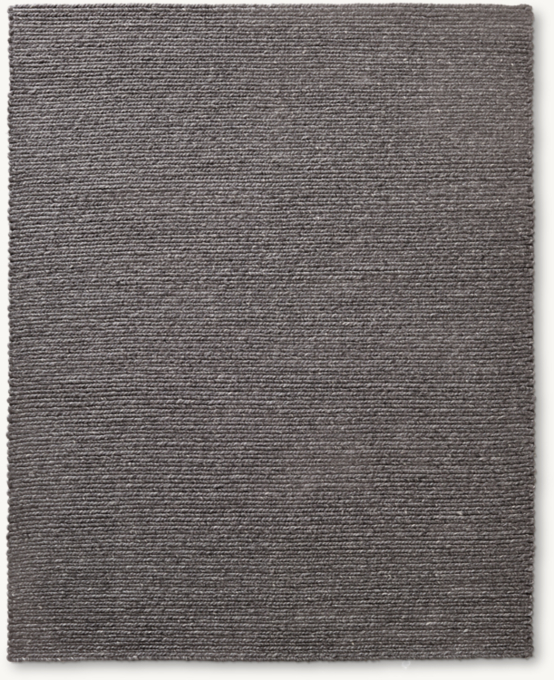 Restoration Hardware Tala Chunky Hand Braided Wool Rug