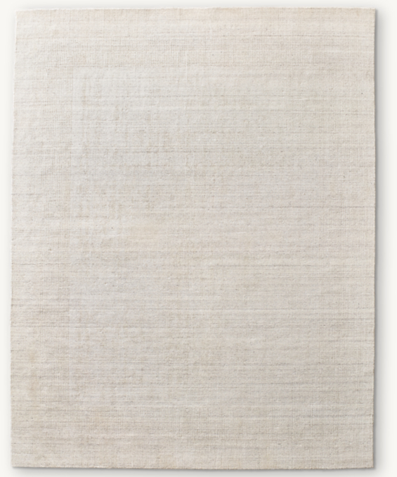 Overhead view of Natim Rug - Made-To-Order - Round 