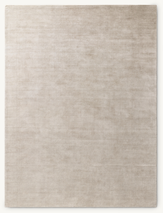Overhead view of Ardsley Rug - Made-To-Order - Round 