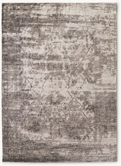 Overhead view of Tarim Rug 