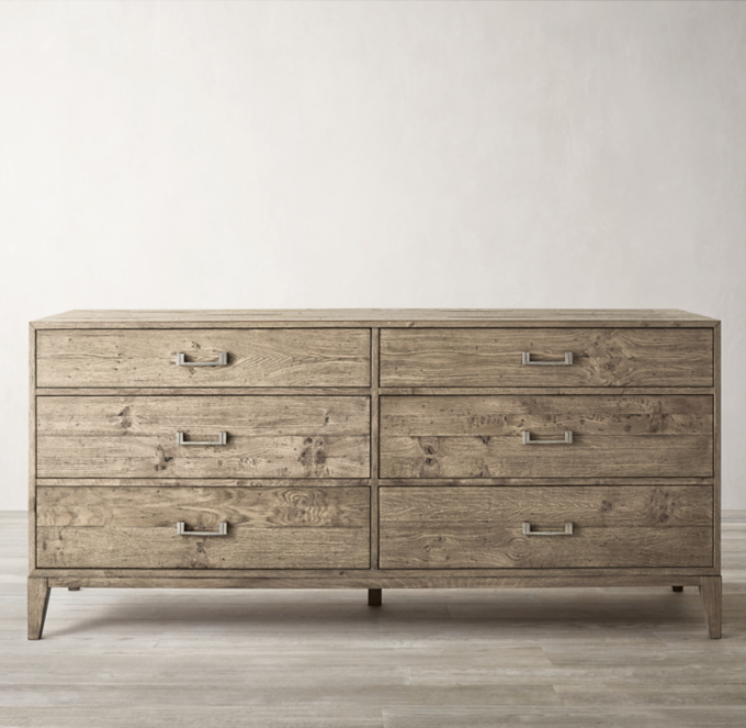 Cayden Campaign 6 Drawer Dresser