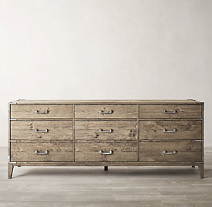 Dressers Rh, Extra Large Tall Double Dresser