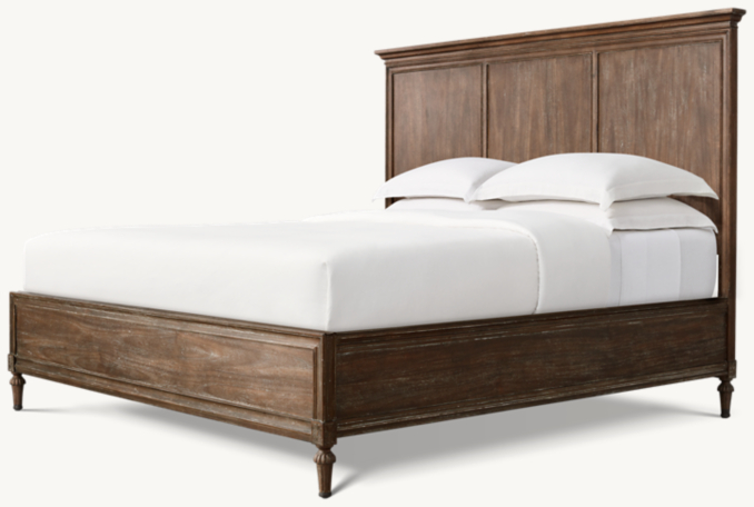 Three Quarter view of Maison Panel Bed 