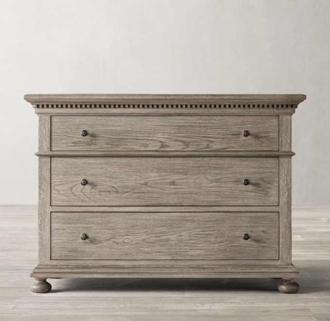 St. James 3Drawer Dresser