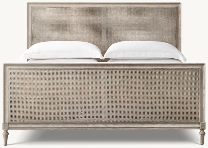 Restoration hardware cane deals bed