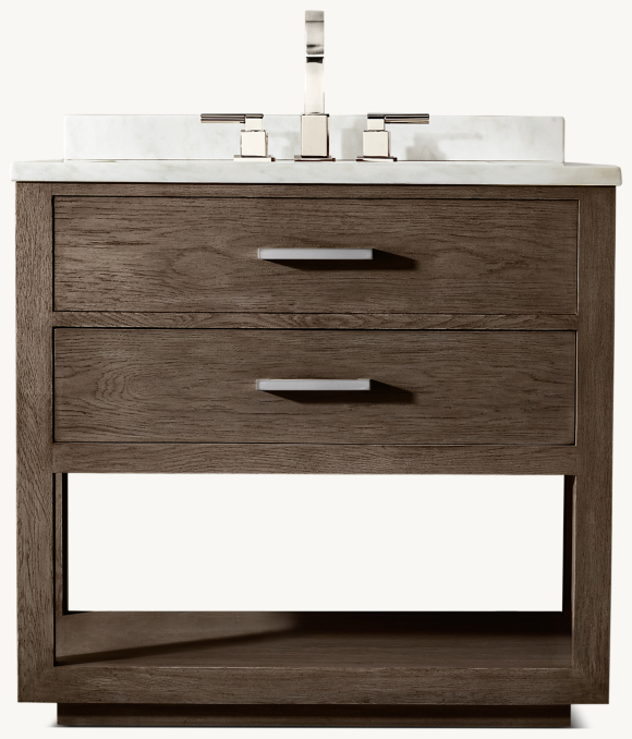 Kempton Oak Single Washstand