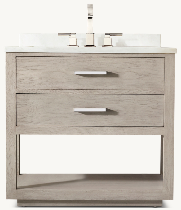 Kempton Oak Single Washstand