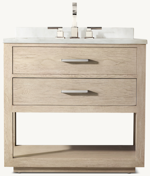 Kempton Oak Single Washstand