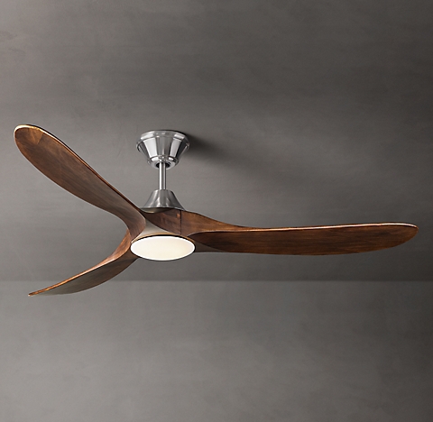 Ceiling Fans Rh, Wooden Ceiling Fans With Lights