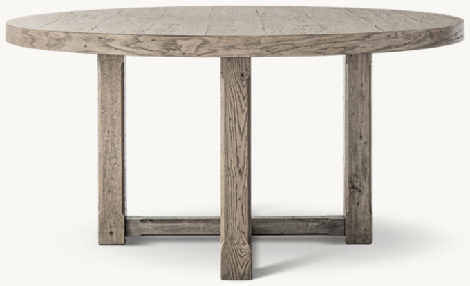 Cayden Campaign Round Dining Table