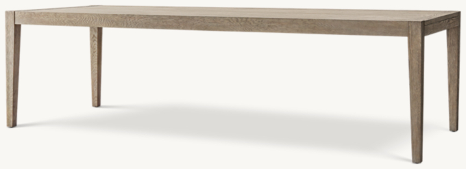 RH French Contemporary Dining Table - Thumbnail 2