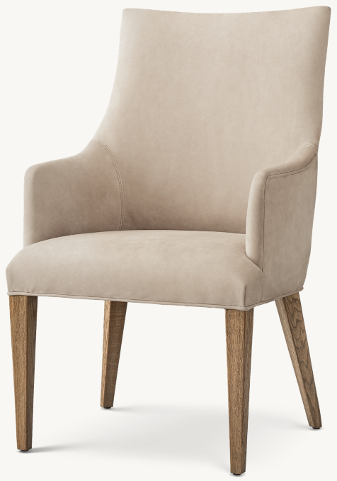 Ella Leather Dining Armchair