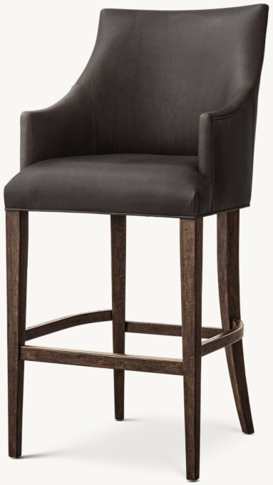 Ella Leather Bar & Counter Stool